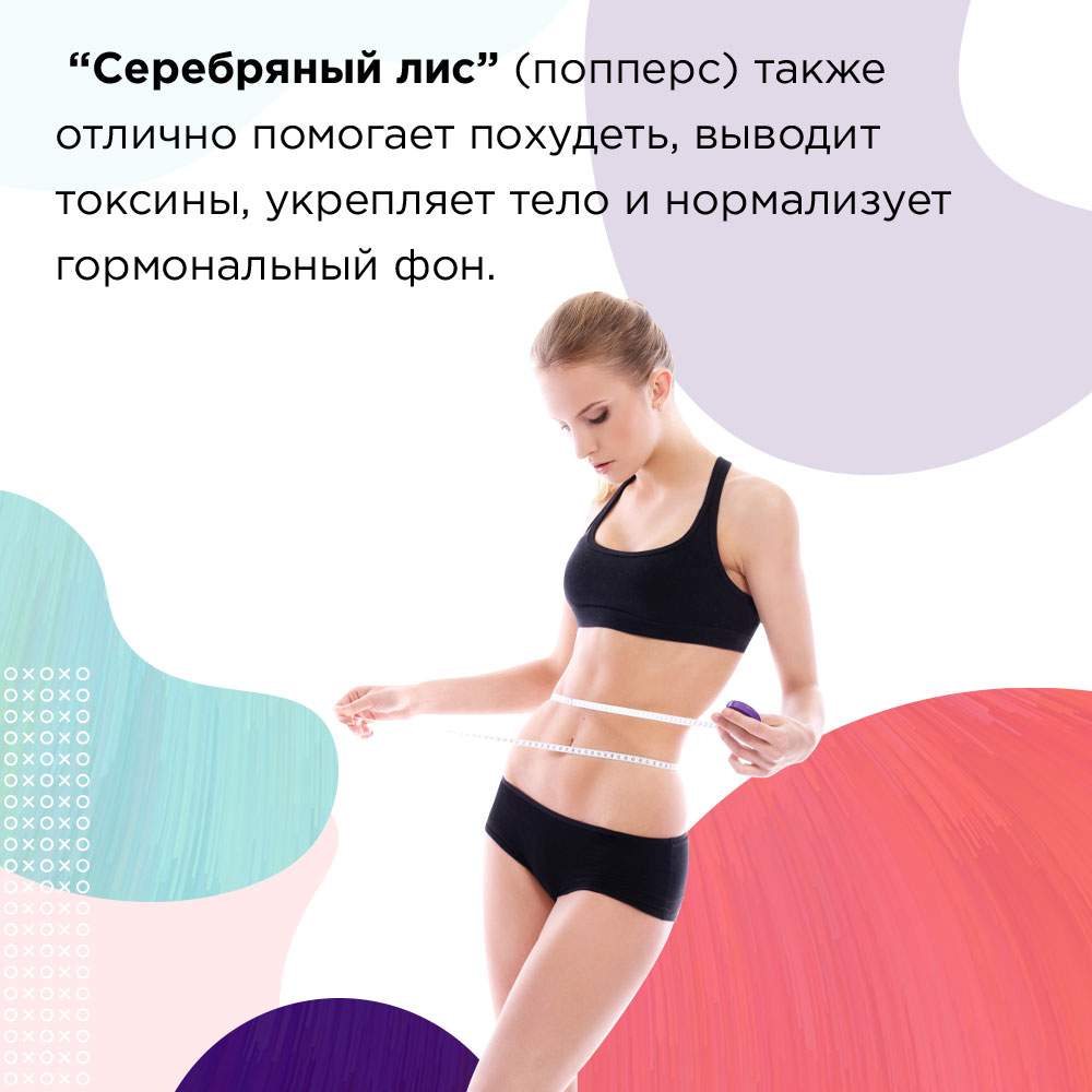 серебряный лис попперс