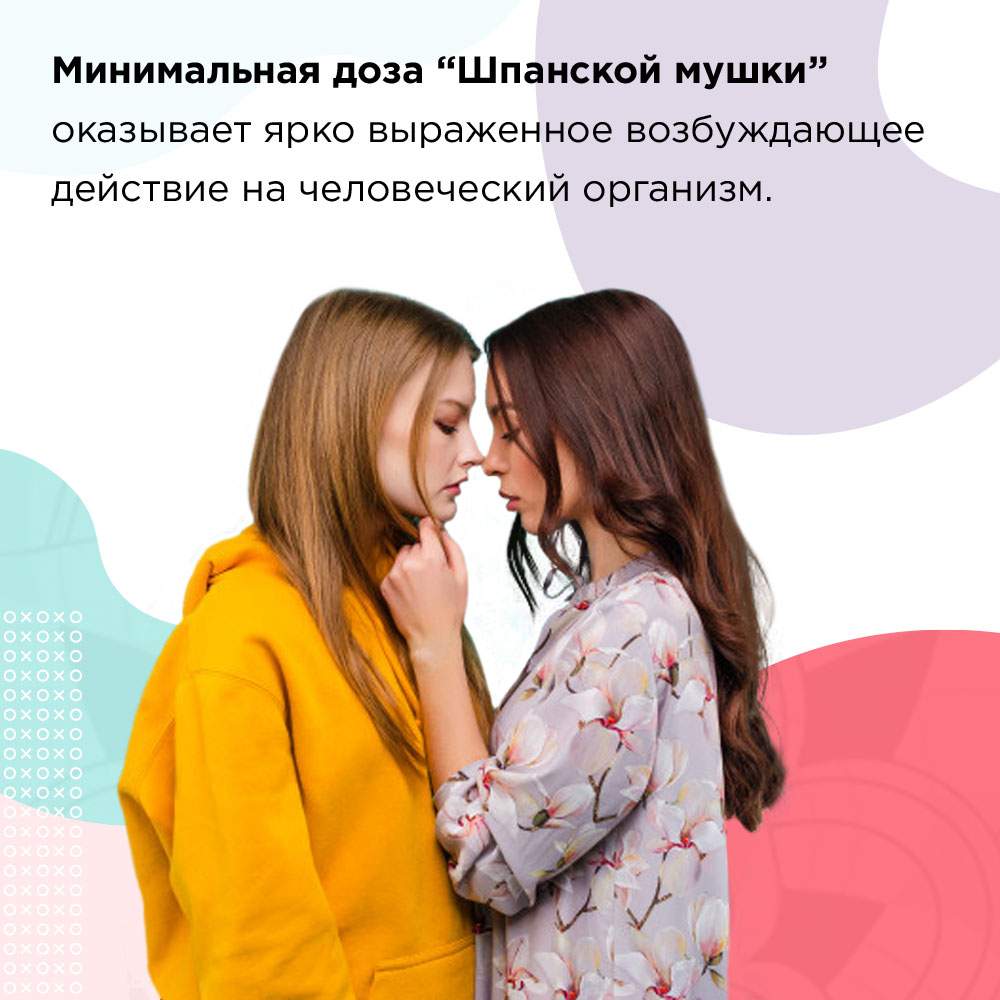 шпанская мушка для женщин капли дозировка